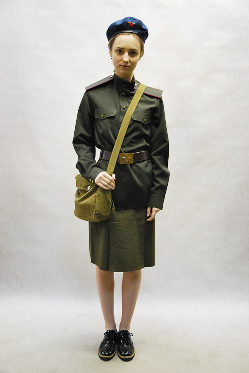 Женская одежда военных лет